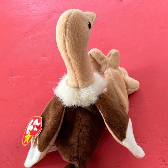Ty Beanie Baby Stretch the Ostrich Retired Vintage Rare Plush Collector’s Animal - Picture 3 of 10